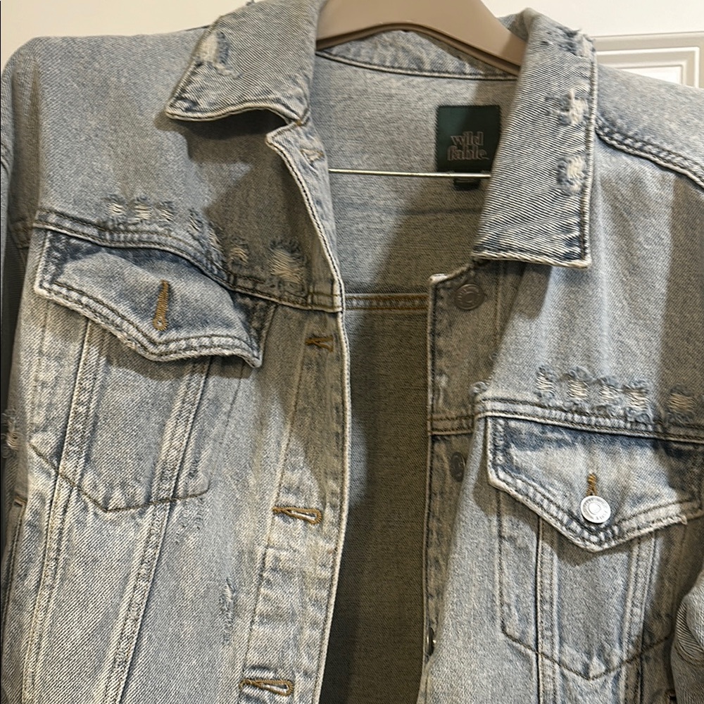 Wild Fable Light Blue Denim Jacket